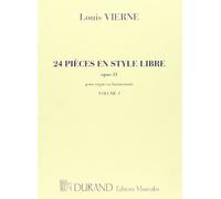 24 Pièces en Style Libre Opus 31 Vol.1