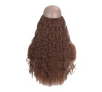 24 Pollici Filo Invisibile Nessuna Clip In Extension Per Capelli Linea Di Pesce Segreta Pezzo Di Capelli Extension Per Capelli Lisci E Ricci Per Donne