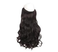 24 Pollici Filo Invisibile Nessuna Clip In Extension Per Capelli Linea Di Pesce Segreta Pezzo Di Capelli Extension Per Capelli Lisci E Ricci Per Donne