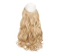 24 Pollici Filo Invisibile Nessuna Clip In Extension Per Capelli Linea Di Pesce Segreta Pezzo Di Capelli Extension Per Capelli Lisci E Ricci Per Donne
