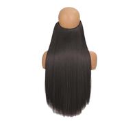 24 Pollici Filo Invisibile Nessuna Clip In Extension Per Capelli Linea Di Pesce Segreta Pezzo Di Capelli Extension Per Capelli Lisci E Ricci Per Donne