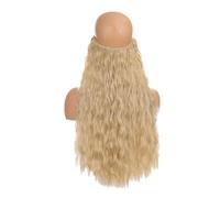 24 Pollici Filo Invisibile Nessuna Clip In Extension Per Capelli Linea Di Pesce Segreta Pezzo Di Capelli Extension Per Capelli Lisci E Ricci Per Donne