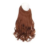 24 Pollici Filo Invisibile Nessuna Clip In Extension Per Capelli Linea Di Pesce Segreta Pezzo Di Capelli Extension Per Capelli Lisci E Ricci Per Donne
