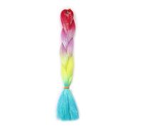 24 pollici sintetico intrecciare i capelli mix tinsel bling bling rosso colore di Natale estensioni dei capelli sintetici trecce jumbo(MT4 27)
