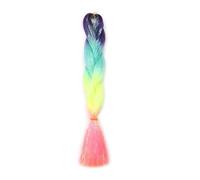 24 pollici sintetico intrecciare i capelli mix tinsel bling bling rosso colore di Natale estensioni dei capelli sintetici trecce jumbo(MT4 22)