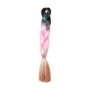 24 pollici sintetico intrecciare i capelli mix tinsel bling bling rosso colore di Natale estensioni dei capelli sintetici trecce jumbo(MT3 11)