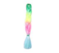 24 pollici sintetico intrecciare i capelli mix tinsel bling bling rosso colore di Natale estensioni dei capelli sintetici trecce jumbo(MT4 32)
