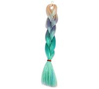 24 pollici sintetico intrecciare i capelli mix tinsel bling bling rosso colore sintetico estensioni dei capelli jumbo trecce(MT4 9)