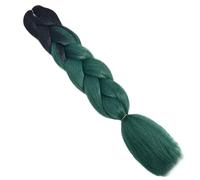 24 pollici sintetico Jumbo capelli Ombre Box trecce lunghe for le donne stile festa capelli blu alta temperatura(2 6)