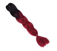 24 pollici sintetico Jumbo capelli Ombre Box trecce lunghe for le donne stile festa capelli blu alta temperatura(2 31)