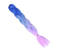 24 pollici sintetico Jumbo capelli Ombre Box trecce lunghe for le donne stile festa capelli blu alta temperatura(3 30)
