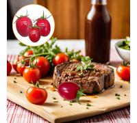 24 pomodori in miniatura: mini pomodorini artificiali in schiuma, frutta finta