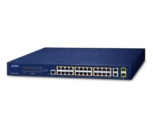 24-Port 10/100TX 802.3at NEW