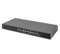 24 Port GE 4 SFP+ UPLINK L2+ Switch 24 Port 10/100/1000+4SFP+ UPLINK Switch
