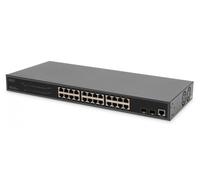Switch di rete Digitus Gigabit Ethernet PoE gestito L2 24 porte [DN-95359]