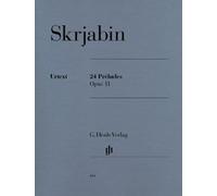 24 Preludes OP 11 - arrangiamento per pianoforte [Note musicali/holzweißig] Compositore: scriabin Alexander