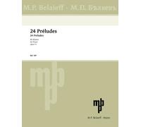 24 Préludes: op. 11. Klavier.