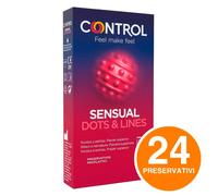24 Preservativi CONTROL in Scatola Profilattici Misti A SCELTA
