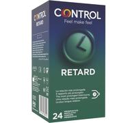 24 Profilattici Retard Non Stop, Preservativi Ritardanti per Rapporti Duraturi