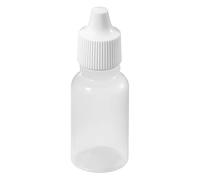 24 Pz 50ml Vuoto di plastica collirio Bottiglia/flacone contagocce/Bottiglie di scarico - con anello di tenuta - Contenitore di flaconi per cosmetici - Ottimo per confezione da viaggio