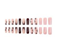 24 Pz Bastone Di San Valentino Sulle Unghie Full Covers False French Press Su Manicure Rifornimenti