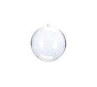 24 pz scatole sfera trasparente plexiglass palla pallina di natale 6 cm portacon