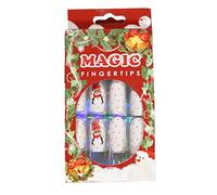 24 pz/set di Natale Press On Unghie Unghie Punte Pieno Indossabile Arte Acrilico Ung