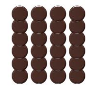 24 Pz Tappetini Mobili per Lavatrice Cuscinetti per Riduzione Rumori Tappetini per Mobili per Moquette e Pavimenti in Legno Duro Cursori per Traslochi Alianti