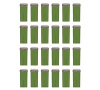 24 RICARICHE cera liposolubile corpo TITANIO oli essen. BASILICO Depiwell 100ml