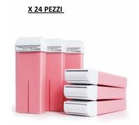 24 RICARICHE Cera RULLO Depilatoria Roll-On MADE IN ITALY CERA RULLI CERETTA