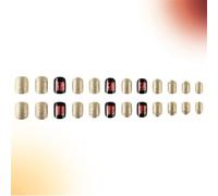 24 Ringraziamento False Nails Leaves Press Copertine Complete Artificiali In Attesa Per L'autunno Inverno