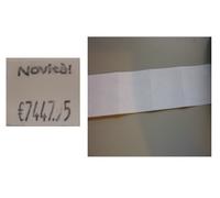 24 ROTOLI ETICHETTE AUTOADESIVE REMOVIBILI OPEN RETTANGOLARI 37x28 MM