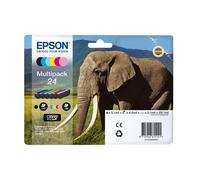 24 Serie Elefante Cartuccia Originale Multipack Standard 6 Colori
