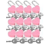 24 Set Sicurezza Dei Bagagli Lucchetti Piccoli Lock Forma Di Cuore