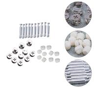 24 Sets Fissaggi Per Mobili Connettori Di Dado Blocco Della Camma