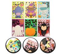 24 Sheets Adesivi Della Decorazione Di Halloween Decalcomanie Murali