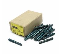 24 Stanley 1-68-989 PZ3 Pozidriv N.3 Bit Per Cacciavite Esagonale 1/4"