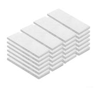 24 stoppini in lana e 5 spugne a bioetanolo più grandi per migliorare le prestazioni (5,1 x 11,9 cm)