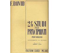 F. DAVID - 24 STUDI PER PRINCIPIANTI OP. 44 PER VIOLINO