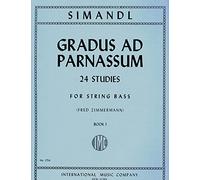 24 Studies "Gradus ad Parnassum": Volume 1 for String Bass (IMC1754)