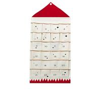 24 tasche Calendario Avvento Avvento Calendario natalizio fai -da -te Organizzatore di stoccaggio appendiali a piena ripieno vuoto