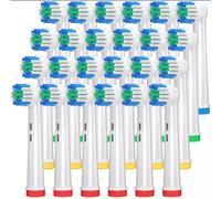 24 TESTINE RICAMBIO COMPATIBILI SPAZZOLINO ELETTRICO ORAL B BRAUN COMPATIBILE