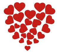 24 toppe ricamate a forma di cuore, in tessuto da ricamare, da cucire, a forma di cuore, da applicare con ferro da stiro, per giacche, cappelli, zaini, jeans