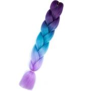 24 "Trecce sintetiche Capelli Ombre Intrecciare i capelli Jumbo Treccia Estensione dei capelli per le donne Cento colori Capelli fai da te-C26-24 pollici-CINA