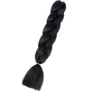 24 "Trecce sintetiche Capelli Ombre Intrecciare i capelli Jumbo Treccia Estensione dei capelli per le donne Cento colori Capelli fai da te-1-24 pollici-CINA