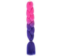 24 "Trecce sintetiche Capelli Ombre Intrecciare i capelli Jumbo Treccia Estensione dei capelli per le donne Cento colori Capelli fai da te-B70-24 pollici-CINA