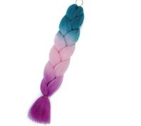 24" Trecce sintetiche Capelli Ombre Intrecciare i capelli Jumbo Treccia Estensione dei capelli per le donne Cento colori Capelli fai da te-C46-24 pollici-CINA