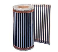 24 V DC pellicola riscaldante 20 cm larghezza 1 - 4 m