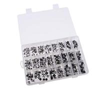 24 Valori 400 Pz SMD Condensatori Elettrolitici Alluminio Assortimento Box Kit