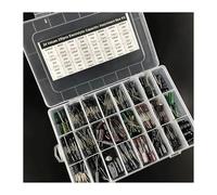 24 values 330pcs 6.3/10V/16V/25V/35/50V/100V/250V/400V (3.3uF ~ 2200uF) mix Electrolytic capacitor Assorted kit with storage box ICXLPMC